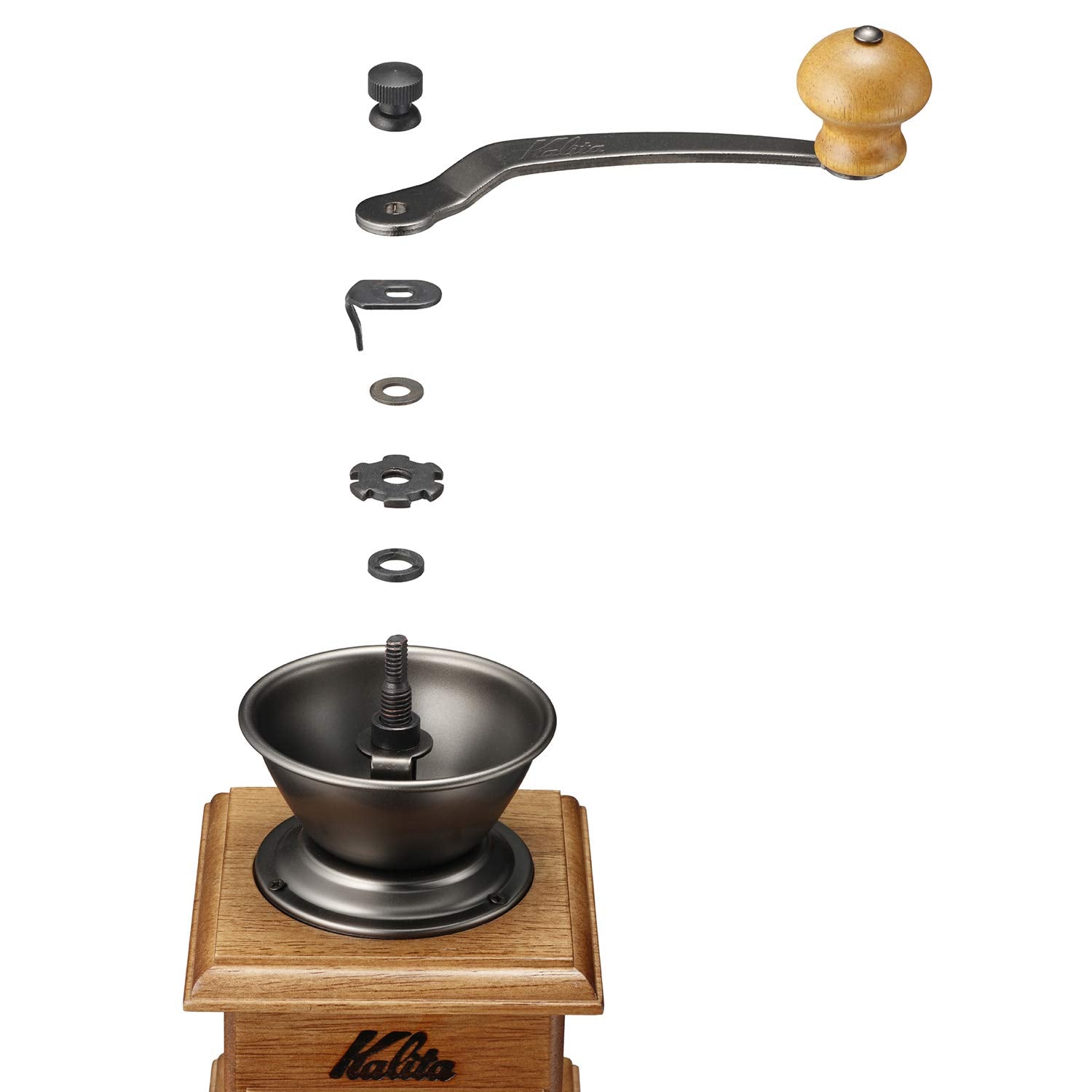 (預訂|全港免運) Kalita 迷你方型 手搖/手動磨咖啡豆機 Mini Mill【約10-15個工作日內寄出】 - Premium Mall HK