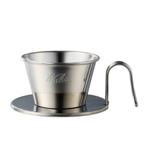 預訂|全港免運|KALITA & TSUBAME 不銹鋼咖啡濾杯 Stainless Wave Dripper WDS-155/WDS-185【約10-15個工作日內寄出】