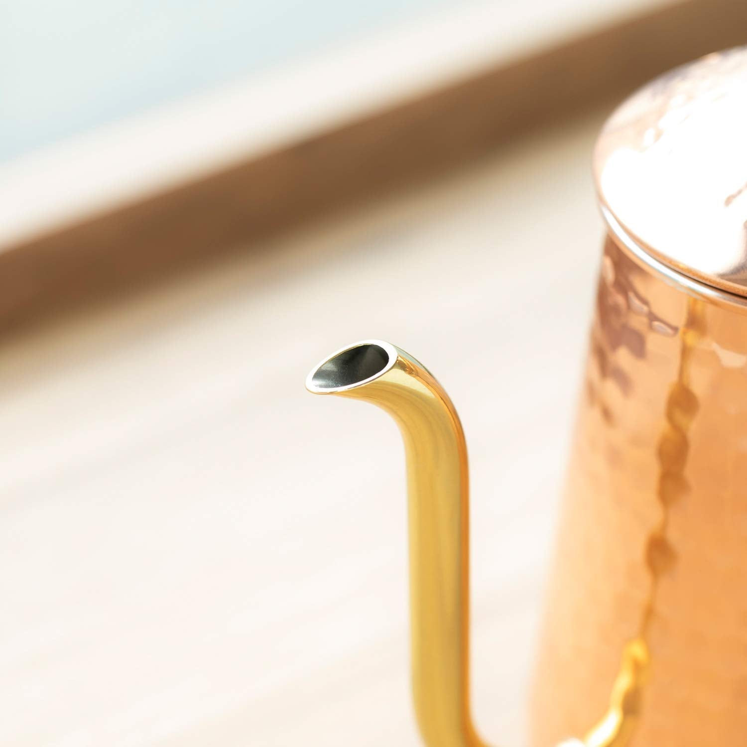 (預訂|全港免運) Kalita 細口銅製 咖啡手沖壺 Copper Pot 600 (滿水容量 600ml)【約10-15個工作日內寄出】 - Premium Mall HK