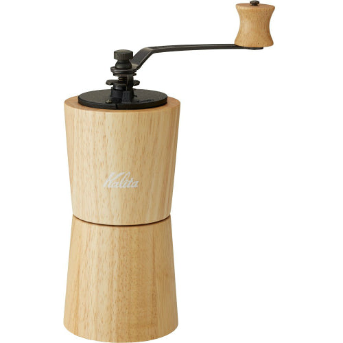 (預訂|全港免運) Kalita 英式復古 原木質感 手搖/手動磨咖啡豆機 Coffee Mill KV系列【約10-15個工作日內寄出】 - Premium Mall HK