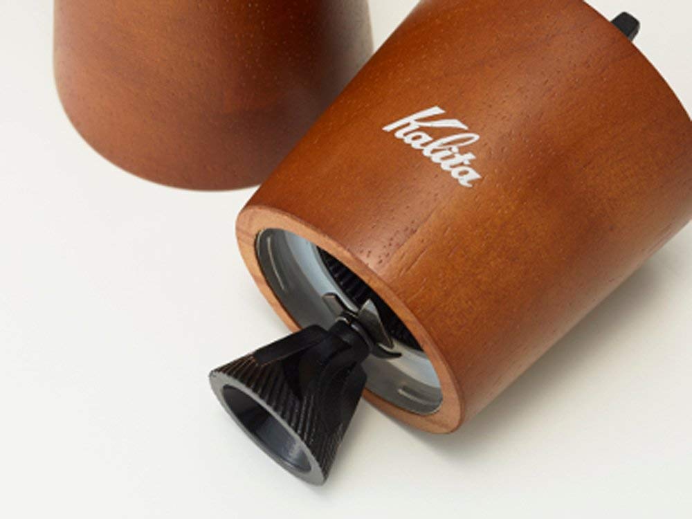 (預訂|全港免運) Kalita 英式復古 原木質感 手搖/手動磨咖啡豆機 Coffee Mill KV系列【約10-15個工作日內寄出】 - Premium Mall HK