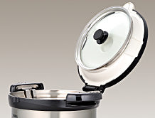 (預訂|全港免運) THERMOS 膳魔師 日本版 Shuttle Chef 真空保溫調理煲 燜燒鍋 燜燒煲 4-6人用 4.5L KBG-4500【約10-15個工作日內寄出】 - Premium Mall HK