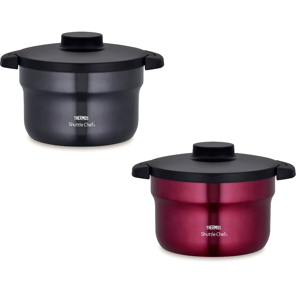 訂貨|全港免運|THERMOS - 膳魔師 日本版 Shuttle Chef 真空保溫調理煲 燜燒鍋 燜燒煲 3-5人用 2.8L KBJ-3001《停產 新款為KBJ-3002》