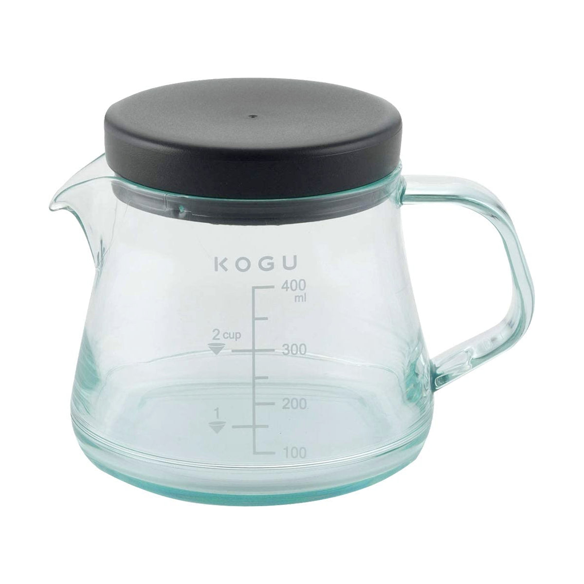 預訂|全港免運|KOGU - 咖啡考具 日本製咖啡下壺 透明樹脂咖啡壺400ml【約10-15個工作日內寄出】