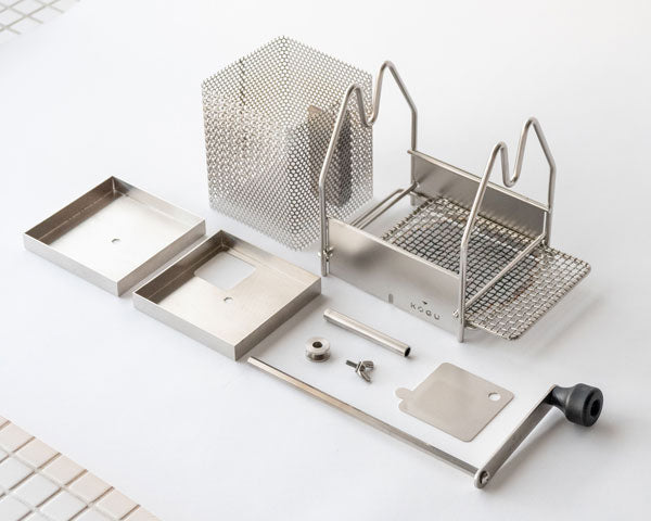 現貨|全港免運|KOGU - 咖啡考具 日本製旋轉式手搖烘豆機 咖啡焙豆器【平行進口】