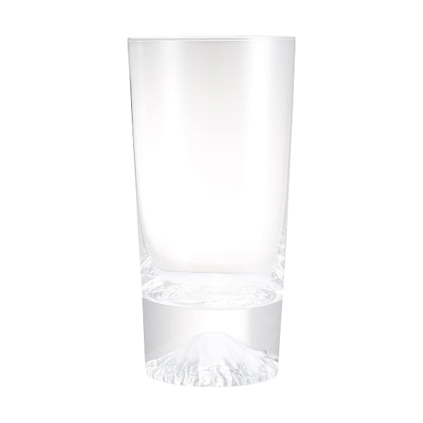 (預訂|全港免運) 日本製 田島硝子 TAJIMA GLASS 江戶硝子 高杯版富士山玻璃杯 木盒包裝 400ml【約10-15個工作日內寄出】 - Premium Mall HK