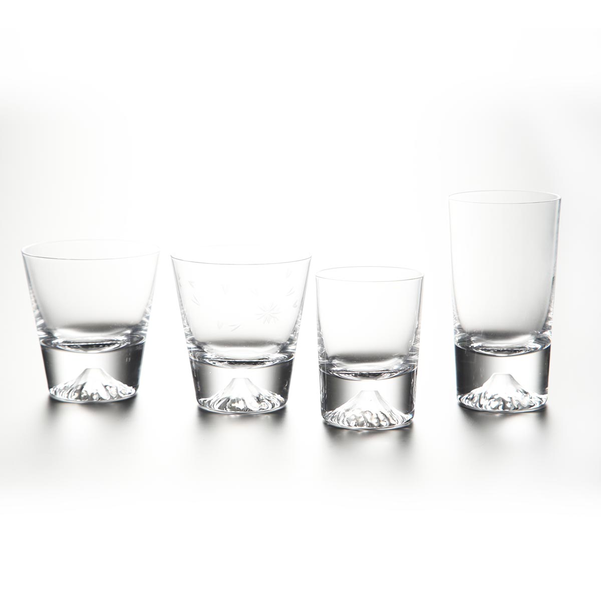 現貨|全港免運|田島硝子 - TAJIMA GLASS 富士山玻璃杯 威士忌酒杯 150ml (TG20-015-MR)|木盒包裝|EDO GLASS|附真品證書卡【平行進口】