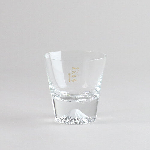 現貨|全港免運|田島硝子 - TAJIMA GLASS 富士山玻璃杯 威士忌酒杯 150ml (TG20-015-MR)|木盒包裝|EDO GLASS|附真品證書卡【平行進口】