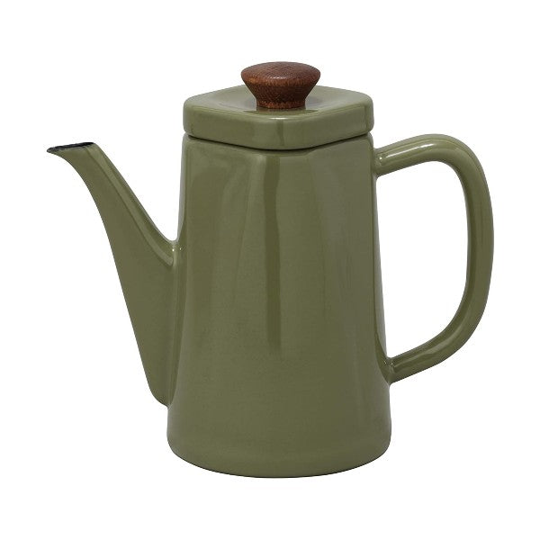 (預訂|全港免運) 野田琺瑯 Noda Horo 日本製 Anbi系列 琺瑯手沖壺 咖啡壺 1.2L (IH不對應)【約10-15個工作日內寄出】 - Premium Mall HK