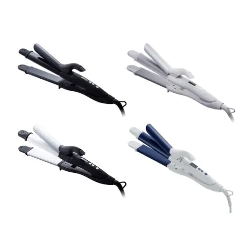 (預訂|全港免運) SALONIA 直髮曲捲髮兩用 電髮夾 2Way Straight & Curl Iron 旅行用品 (32mm)【約10-15個工作日內寄出】 - Premium Mall HK
