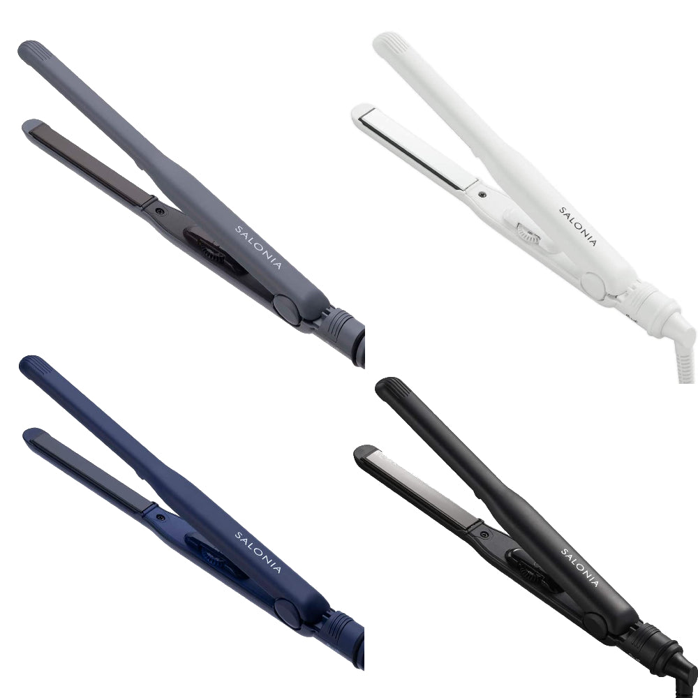 日本預訂|全港免運|SALONIA - 直髮用 電髮夾 HAIR STRAIGHTENER (Detail 15mm) 旅行用 平行進口【約10-15個工作日內寄出】