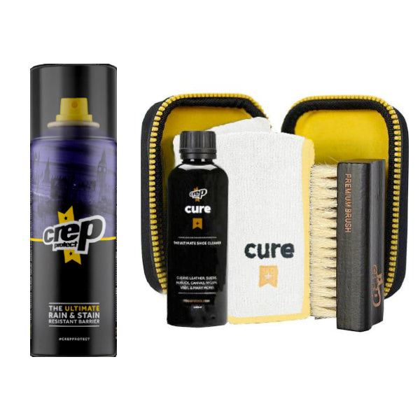 Crep Protect - Spray & Cure Set 拍檔套裝優恵 英國品牌 防水噴霧+清潔套裝【現貨|全港免運】 - Premium Mall HK