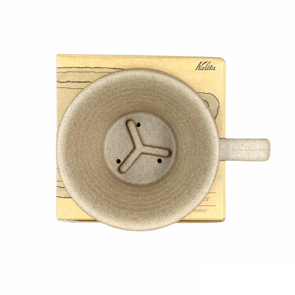 現貨|全港免運|KALITA & HASAMI 波佐見燒砂岩陶瓷咖啡濾杯 SG-155/SG-185【平行進口】