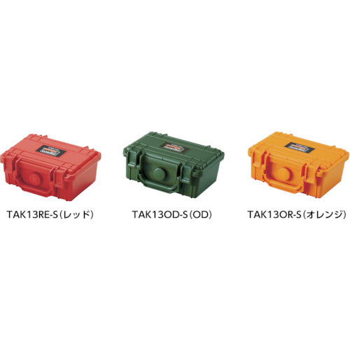 (預訂|全港免運) TRUSCO IP67防水防塵 工具器材儀器保護箱 Protect Tool Case (21x16.7x9cm TAK-13S)【約10-15個工作日內寄出】