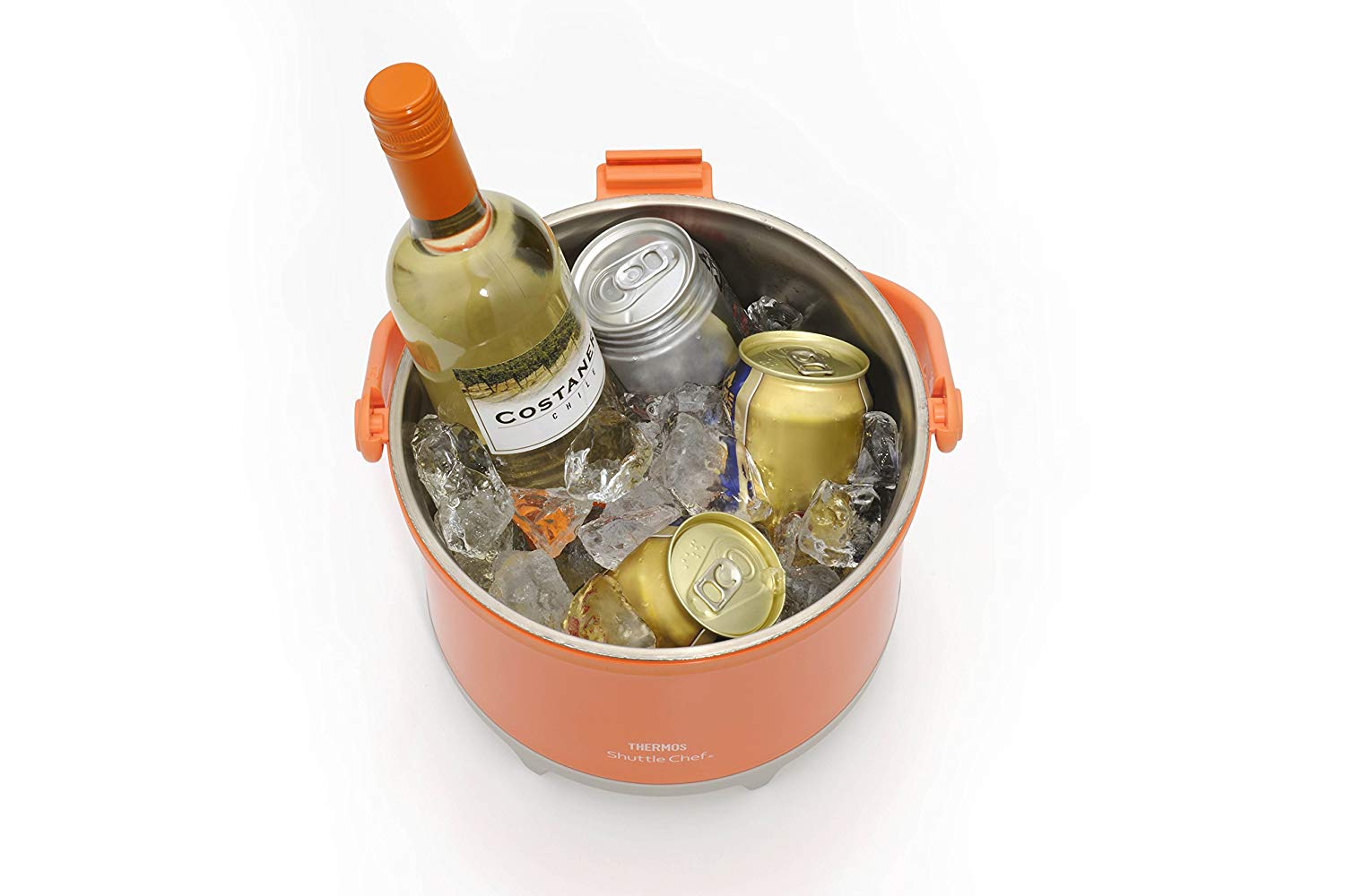 (預訂|全港免運) THERMOS 膳魔師 日本版  Shuttle Chef 有手提真空保溫調理煲 燜燒鍋 燜燒煲 3-5人用 3.0L RPE-3000【約10-15個工作日內寄出】 - Premium Mall HK