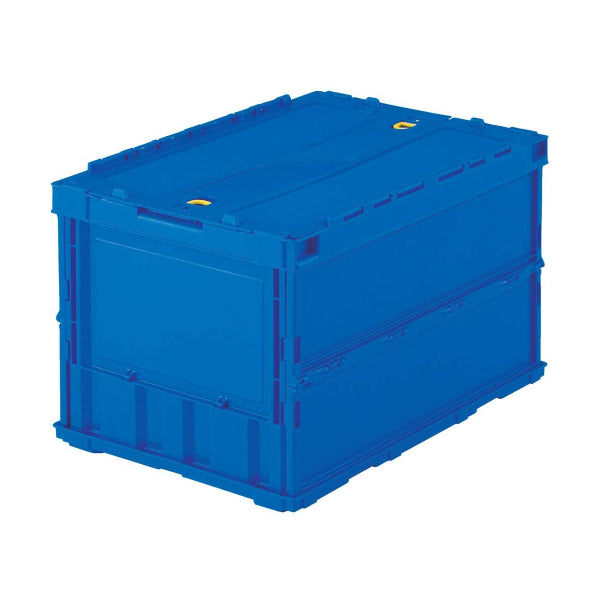 (預訂|全港免運) 日本製 TRUSCO 實色 薄身可摺疊慳位儲物箱 50L【約10-15個工作日內寄出】 - Premium Mall HK