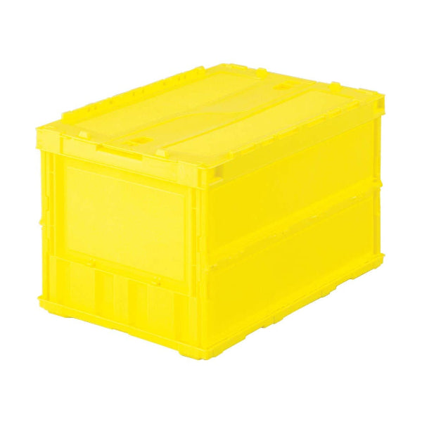 (預訂|全港免運) 日本製 TRUSCO 實色 薄身可摺疊慳位儲物箱 50L【約10-15個工作日內寄出】 - Premium Mall HK