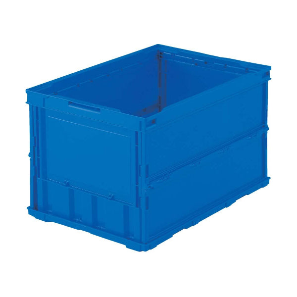 (預訂|全港免運) 日本製 TRUSCO 實色 薄身可摺疊慳位儲物箱 50L【約10-15個工作日內寄出】 - Premium Mall HK