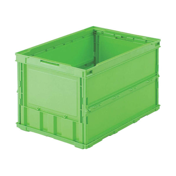 (預訂|全港免運) 日本製 TRUSCO 實色 薄身可摺疊慳位儲物箱 50L【約10-15個工作日內寄出】 - Premium Mall HK