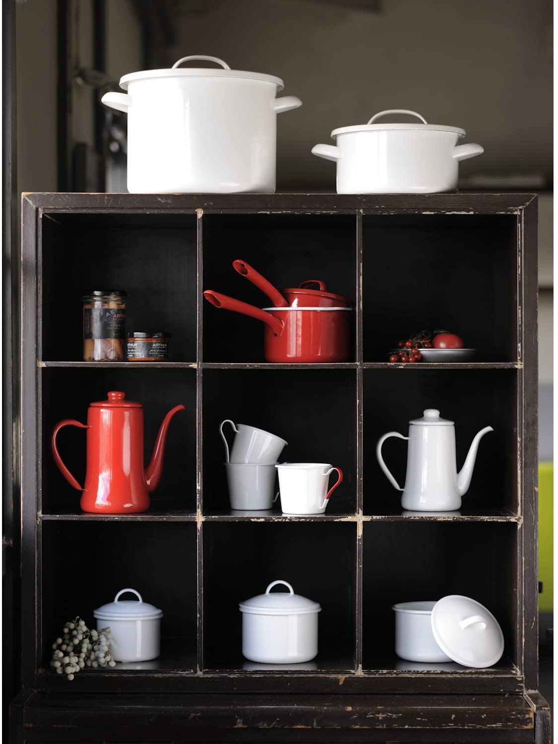 日本預訂|全港免運|月兔印 - TSUKI-USAGI 日本製 SLIM POT 琺瑯手沖壺 咖啡手沖壺 0.7L【約10-15個工作日內寄出】