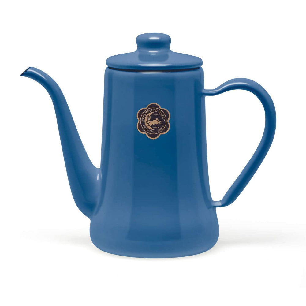 日本預訂|全港免運|月兔印 - TSUKI-USAGI 日本製 SLIM POT 琺瑯手沖壺 咖啡手沖壺 0.7L【約10-15個工作日內寄出】