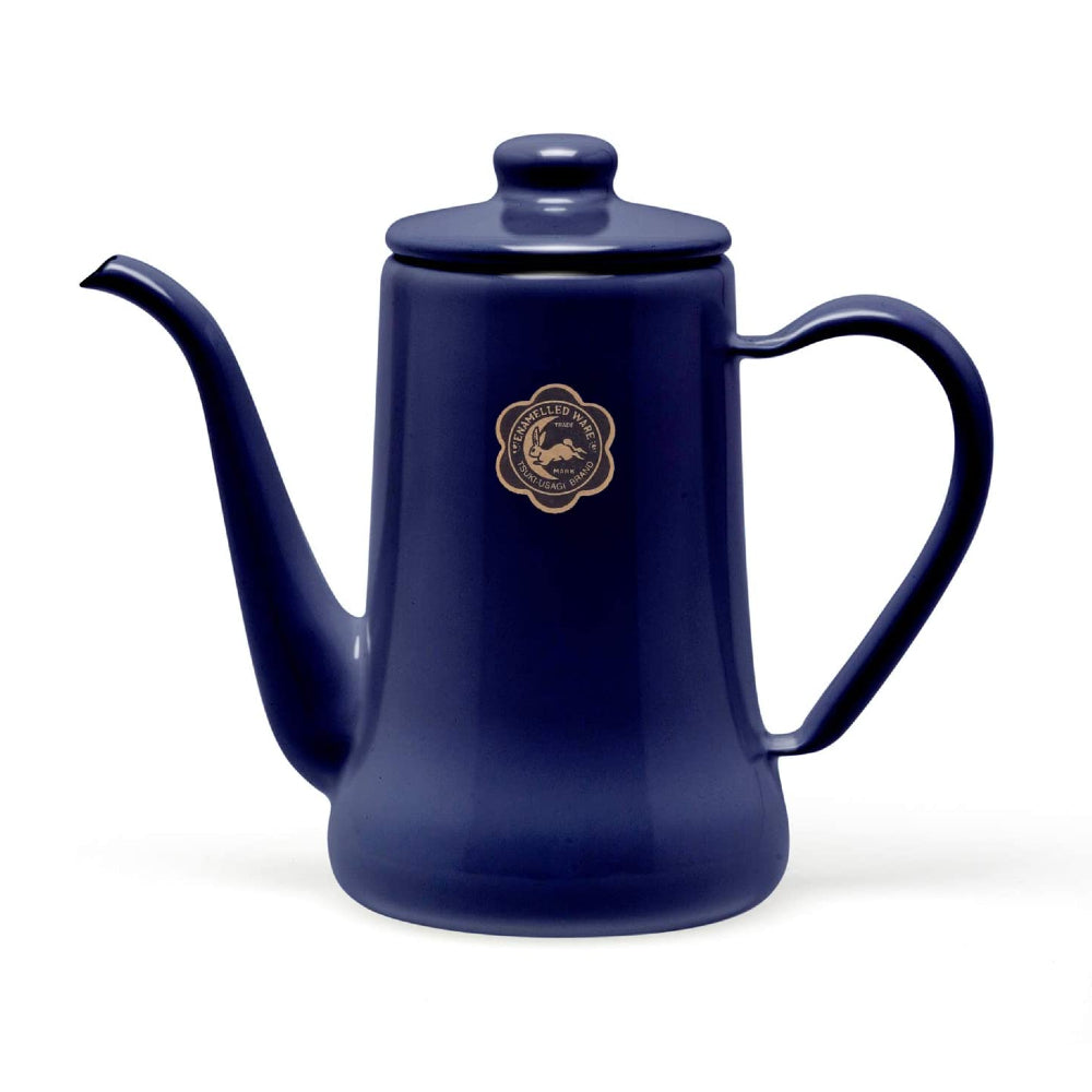 日本預訂|全港免運|月兔印 - TSUKI-USAGI 日本製 SLIM POT 琺瑯手沖壺 咖啡手沖壺 0.7L【約10-15個工作日內寄出】