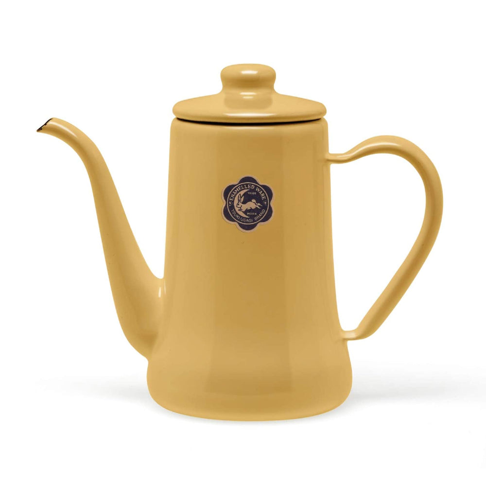 日本預訂|全港免運|月兔印 - TSUKI-USAGI 日本製 SLIM POT 琺瑯手沖壺 咖啡手沖壺 0.7L【約10-15個工作日內寄出】