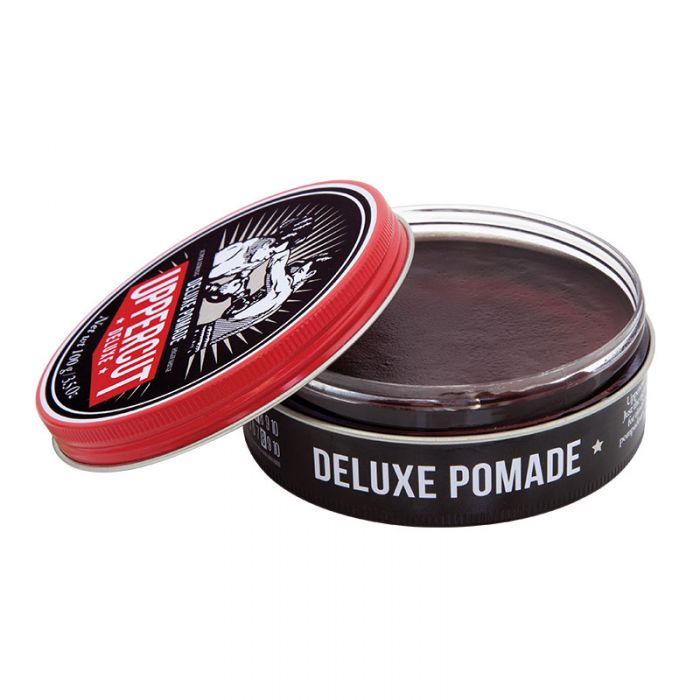 (現貨|全港免運) 澳洲製 UPPERCUT DELUXE 拳擊手 DELUXE POMADE 水性 皇牌髮蠟髮油 (100g/3.5oz) - Premium Mall HK
