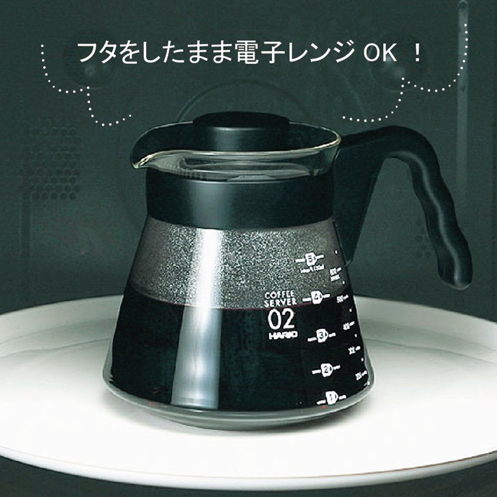 (預訂|全港免運) HARIO V60 咖啡壺 Coffee Server 450ml/700ml/1000ml VCS系列 【約10-15個工作日內寄出】 - Premium Mall HK