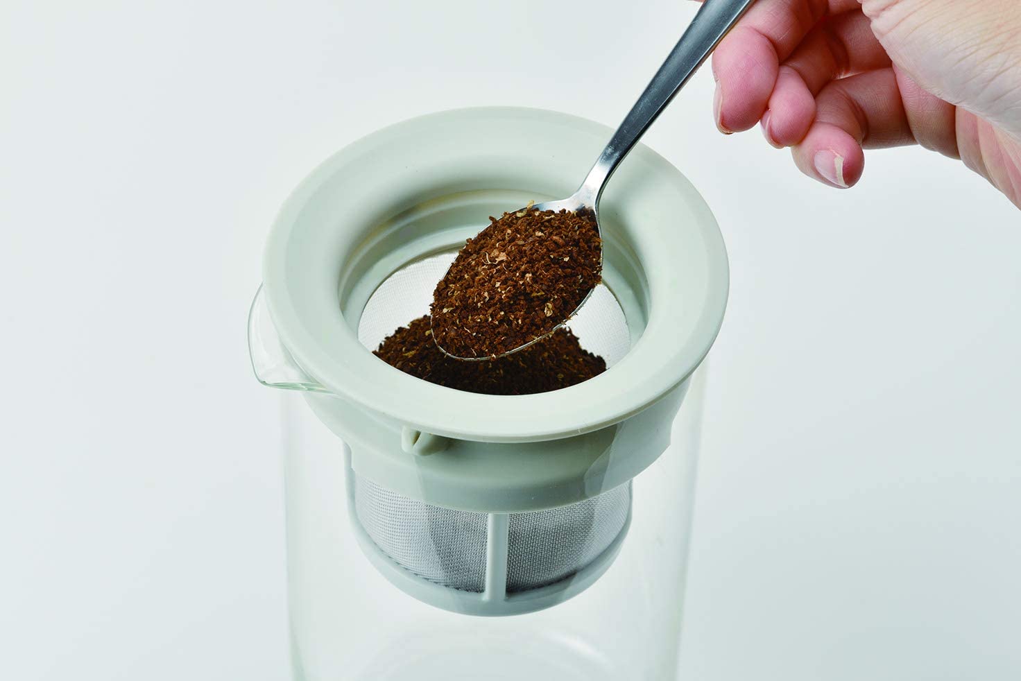 (預訂|全港免運) HARIO 水滴式滴漏式2用 咖啡壺/茶壺 Water Dripper Drop (600ml) WDD-5-PGR【約10-15個工作日內寄出】 - Premium Mall HK