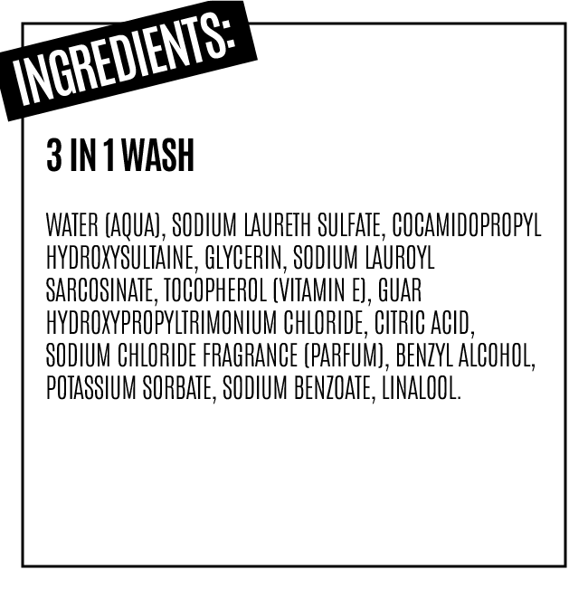 香港現貨｜全港免運｜UPPERCUT - DELUXE 拳擊手 3in1 Wash 三合一洗髮沐浴露 (240ml)