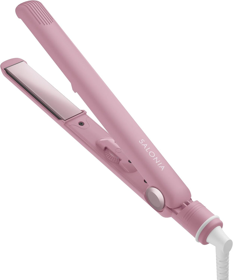 日本預訂｜全港免運｜SALONIA - 直髮用 電髮夾 HAIR STRAIGHTENER 旅行用電髮夾/旅行用品 (Basic 24mm) 【約2-3星期內寄出】