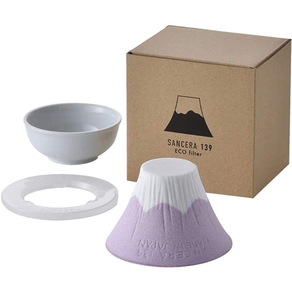 日本預訂｜全港免運｜SANCERA 139 - COFIL fuji 富士山手沖咖啡濾杯 Coffee Dripper (*購買前請先看注意事項｜新版已轉膠濾杯托*)