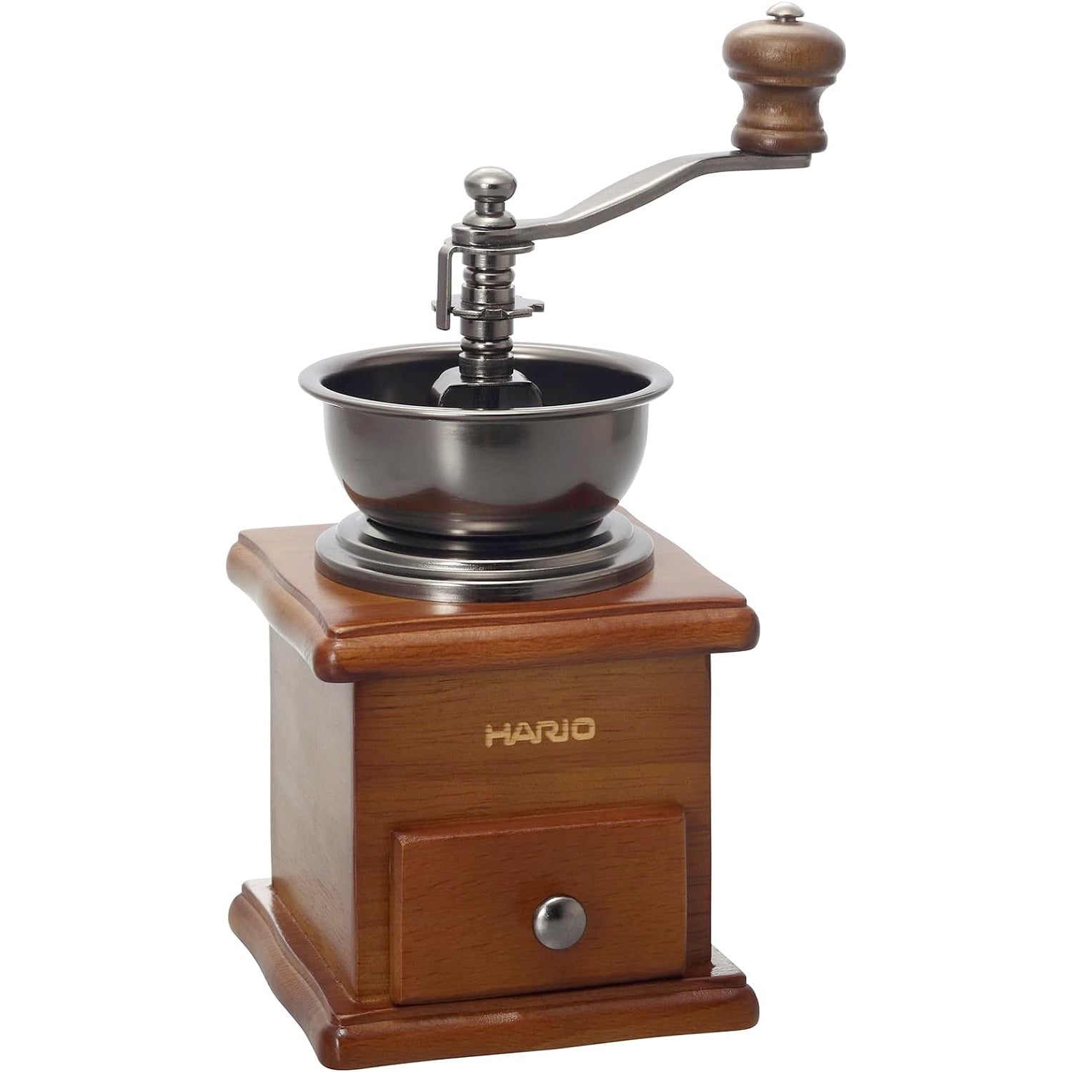 (預訂｜全港免運) HARIO 10g容量 天然木經典手搖/手動磨咖啡豆機 Coffee Mill MCSR-1【約10-15個工作日內寄出】