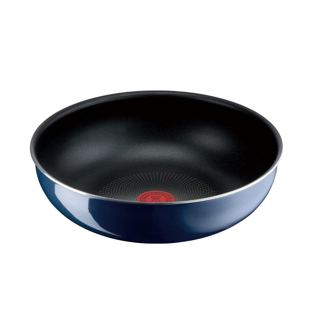 日本預訂｜全港免運｜T-Fal - 日本版Tefal ingenio 中式炒鍋/深炒鑊 Deep Frying Pan 28cm (藍色, 只限直火使用)【平行進口｜約2-3個星期內寄出】