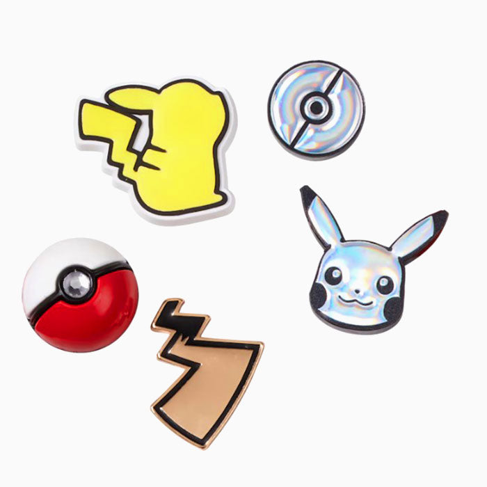 日本預訂｜全港免運｜Crocs - 日本版Charms 洞洞鞋扣 Pokemon 5件組 【平行進口｜約10-15個工作日內寄出】