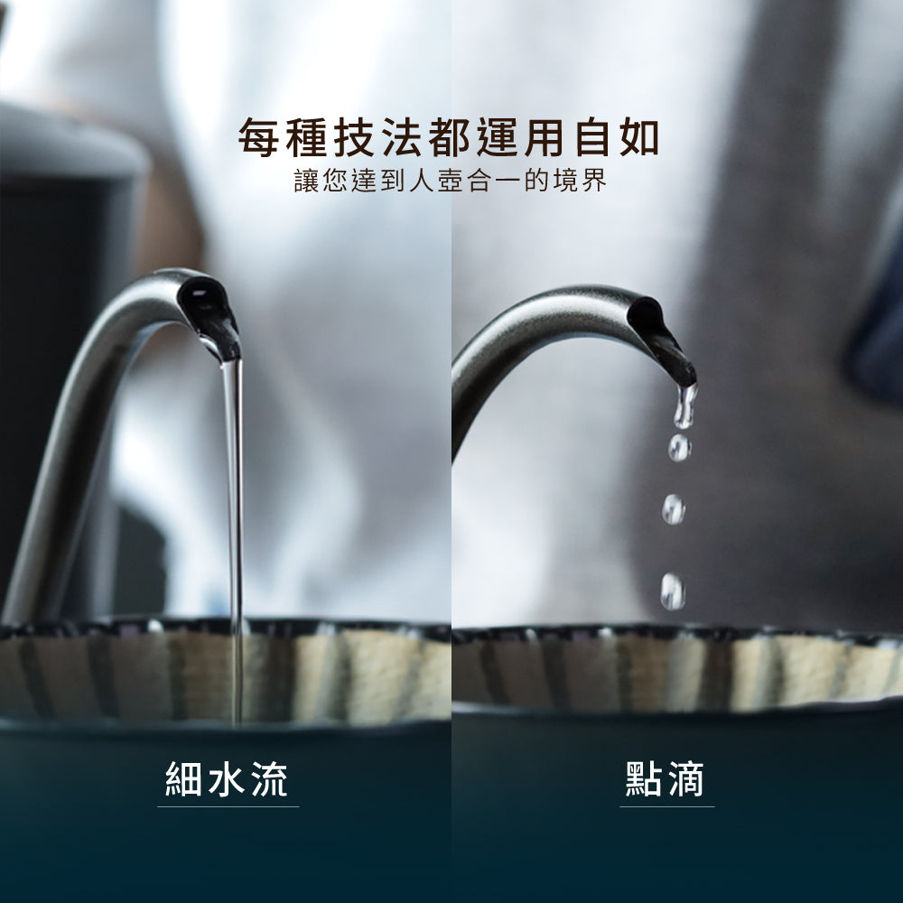 現貨｜全港免運｜CUG - 原木把手不銹鋼咖啡手沖壺 經典手沖壺 天鵝壺 600ml (CUG-PS0315)