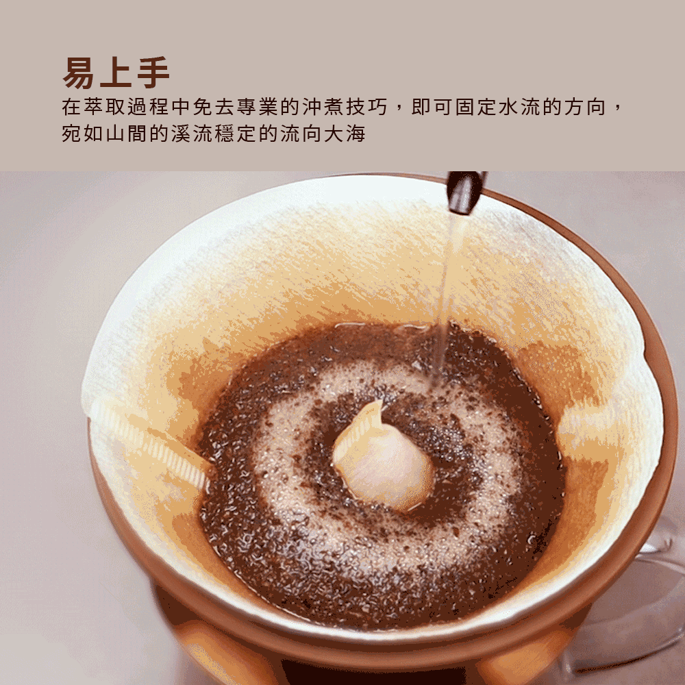 (預訂｜全港免運) Driver - 台灣製 小山濾杯 Coffee Dripper 咖啡金 (1-3杯)【約5月下旬寄出】 - Premium Mall HK