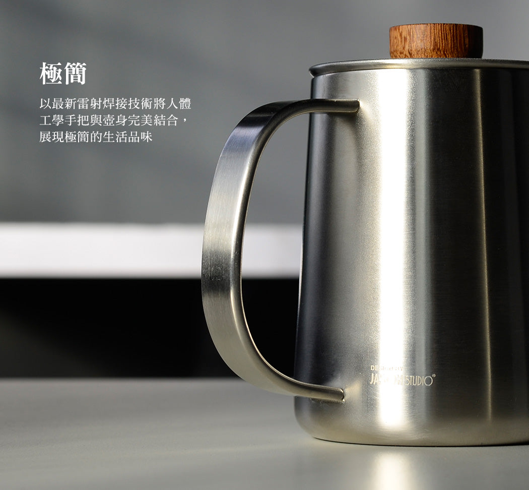 現貨｜全港免運｜Driver - Superior系列 不銹鋼細口手沖壺 Coffee Kettle 600ml (DRP-D002283) - 紅銅