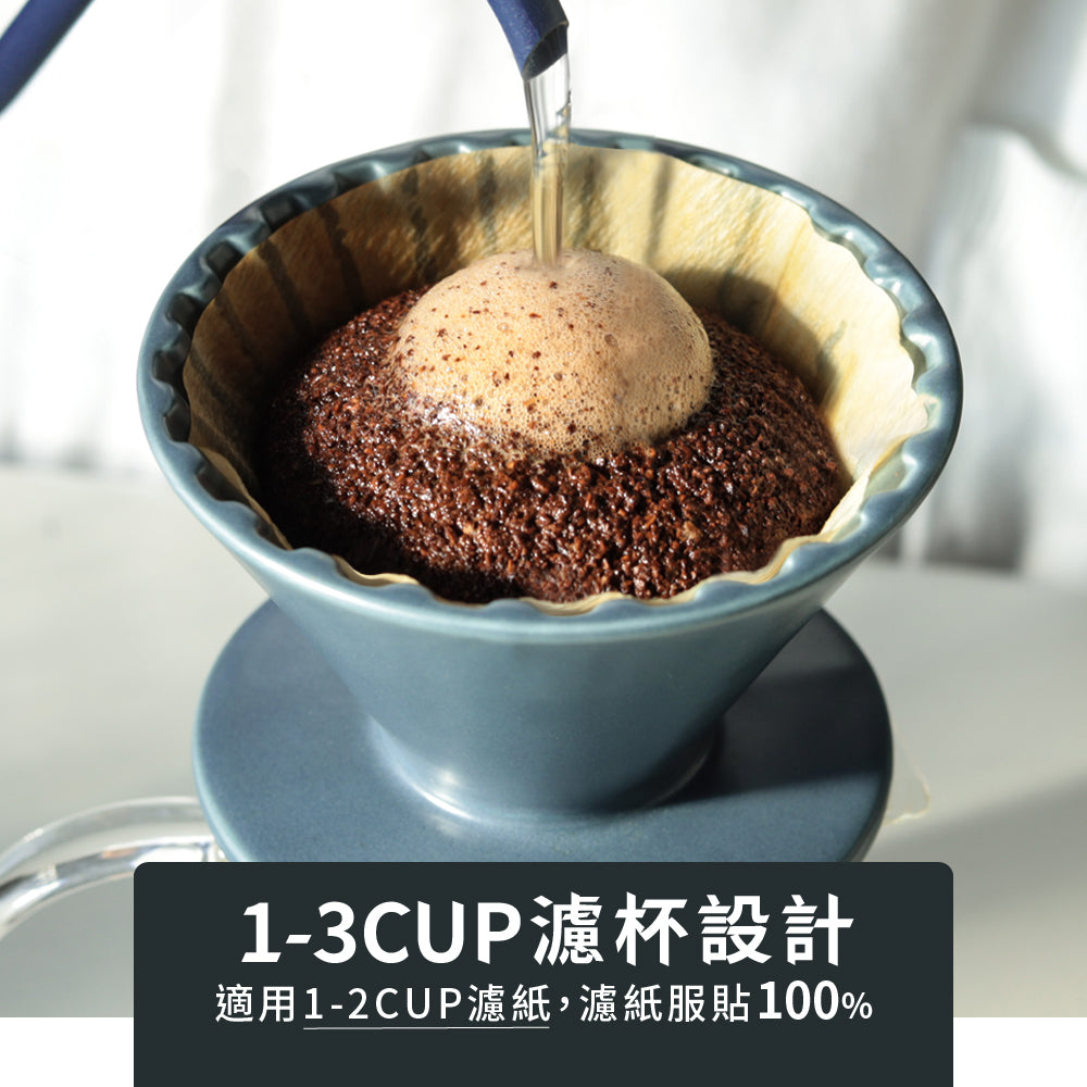 現貨｜全港免運｜Driver - 竹節陶瓷濾杯 手沖咖啡陶瓷濾杯 1-3杯 (品牌授權經銷商)