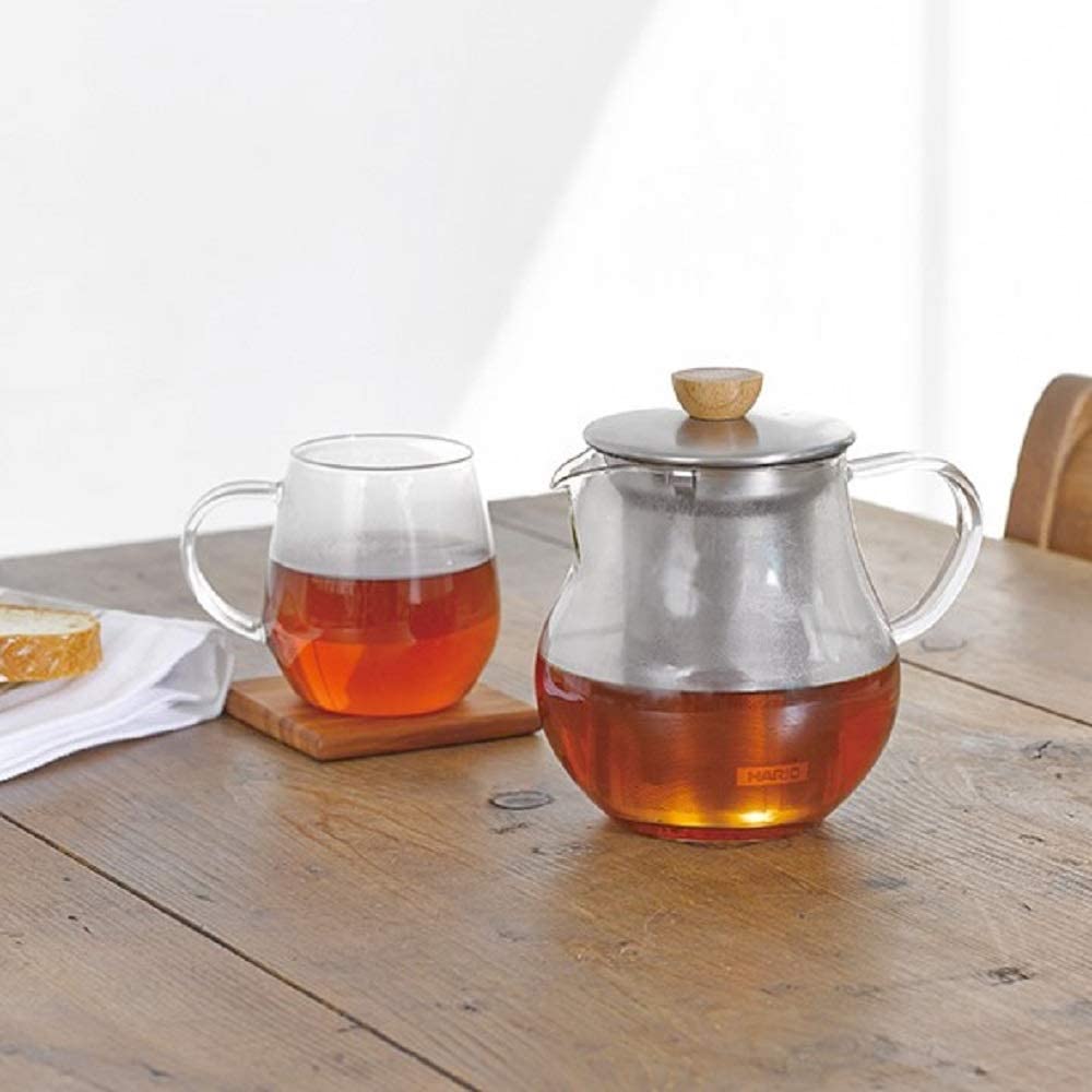 預訂｜全港免運｜Hario - 極簡花茶壺 玻璃茶壺 Tea Pitcher 700ml TPC-70HSV【約10-15個工作日內寄出】