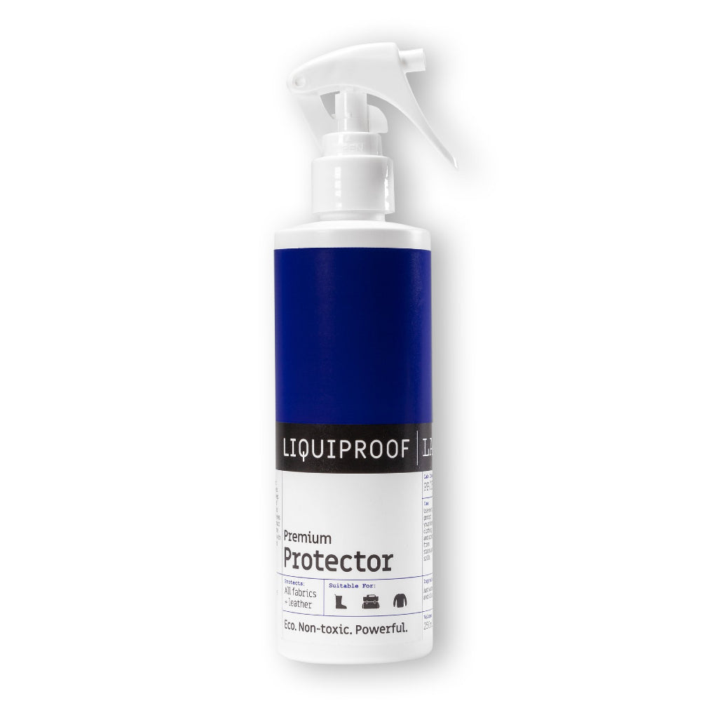 Liquiproof LABS - Premium Protector 50ml/125ml/250ml 英國製 全天然成份 水性防水噴霧 (進化版皮革同時適用) 波鞋抗污防水救星【預訂｜全港免運｜約8月上旬寄出】 - Premium Mall HK