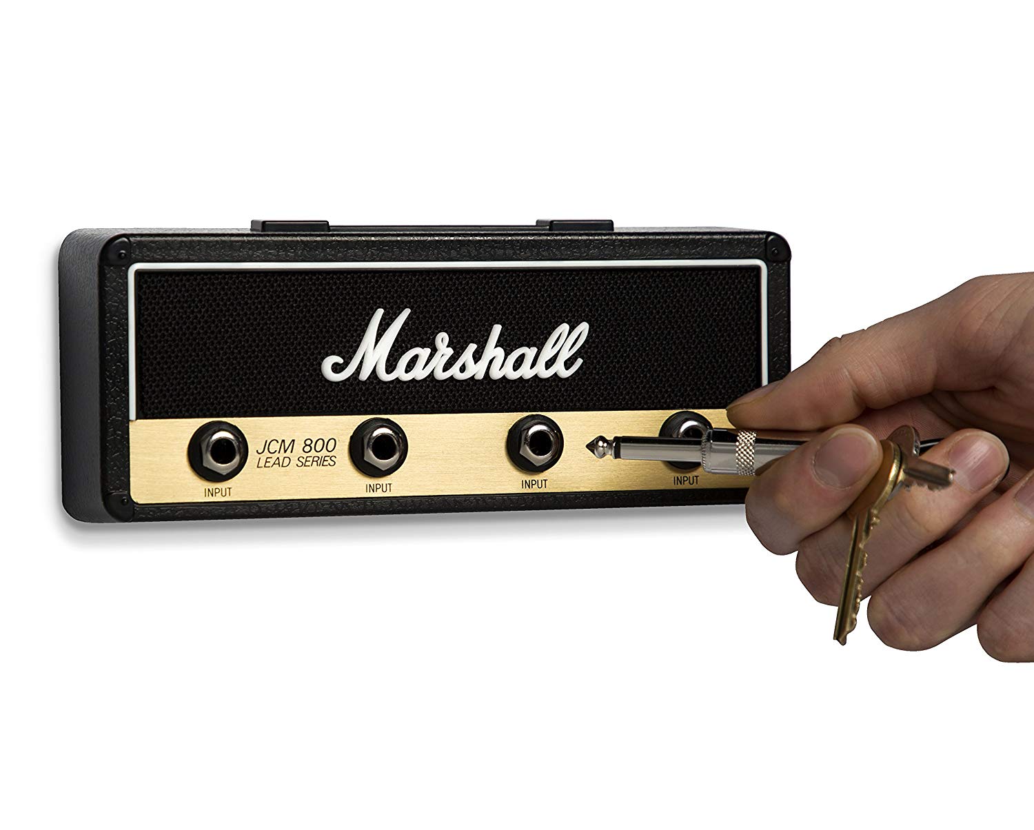 (預訂｜全港免運) PLUGINZ x Marshall Jack Rack 仿真經典音箱 掛牆鑰匙座/鎖匙插【約10-15個工作日內寄出】 - Premium Mall HK