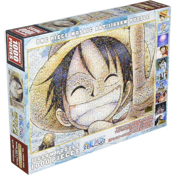 預訂｜全港免運｜ENSKY - 海賊王拼圖 One Piece Mosaic Art Jigsaw Puzzle 馬賽克 路飛Luffy 1000塊 (50 x 75cm)【約10-15個工作日內寄出】