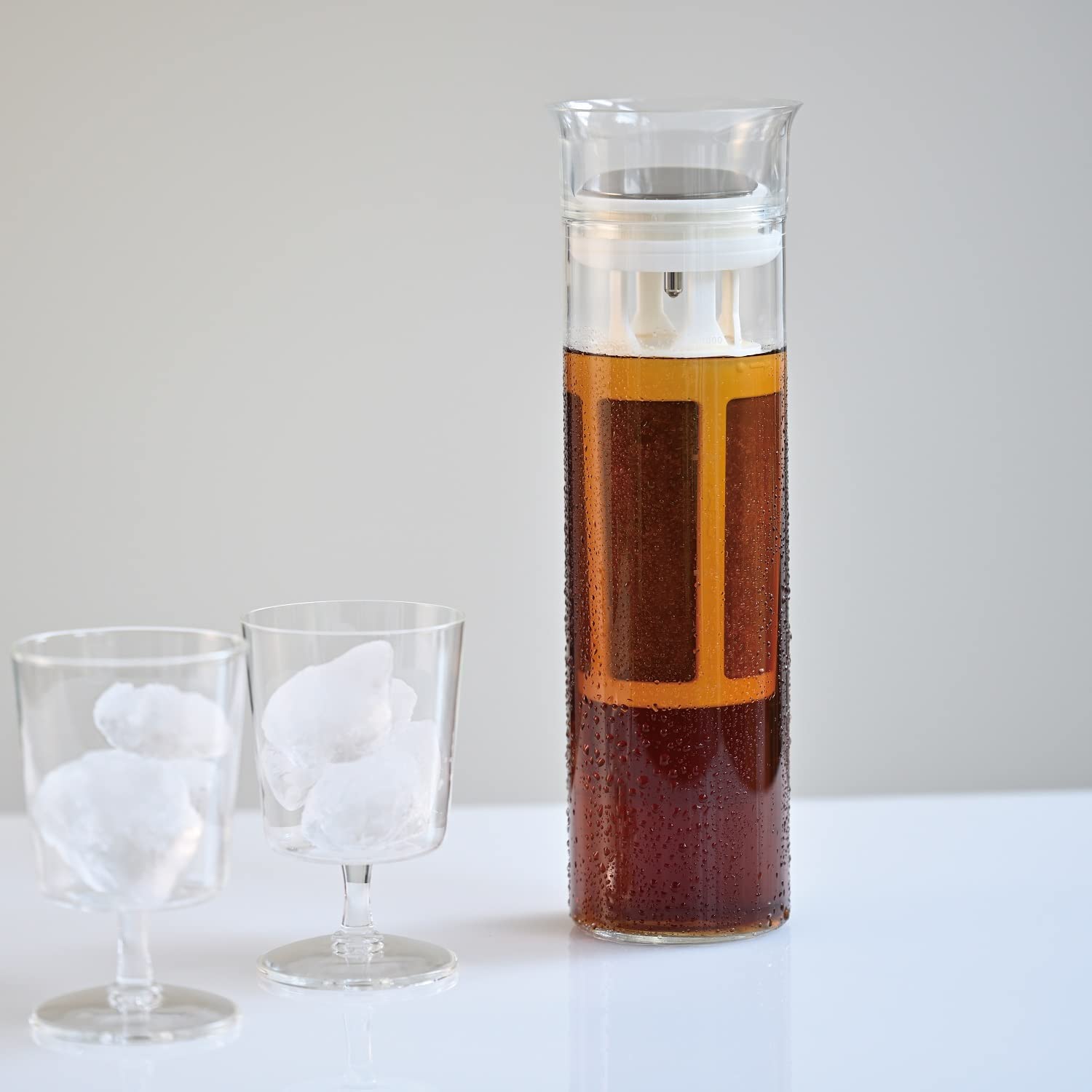 預訂｜全港免運｜HARIO - "Simply HARIO系列" 玻璃冷泡咖啡壺 800ml (S-GCBC-90-T)【平行進口｜約10-15個工作日內寄出】