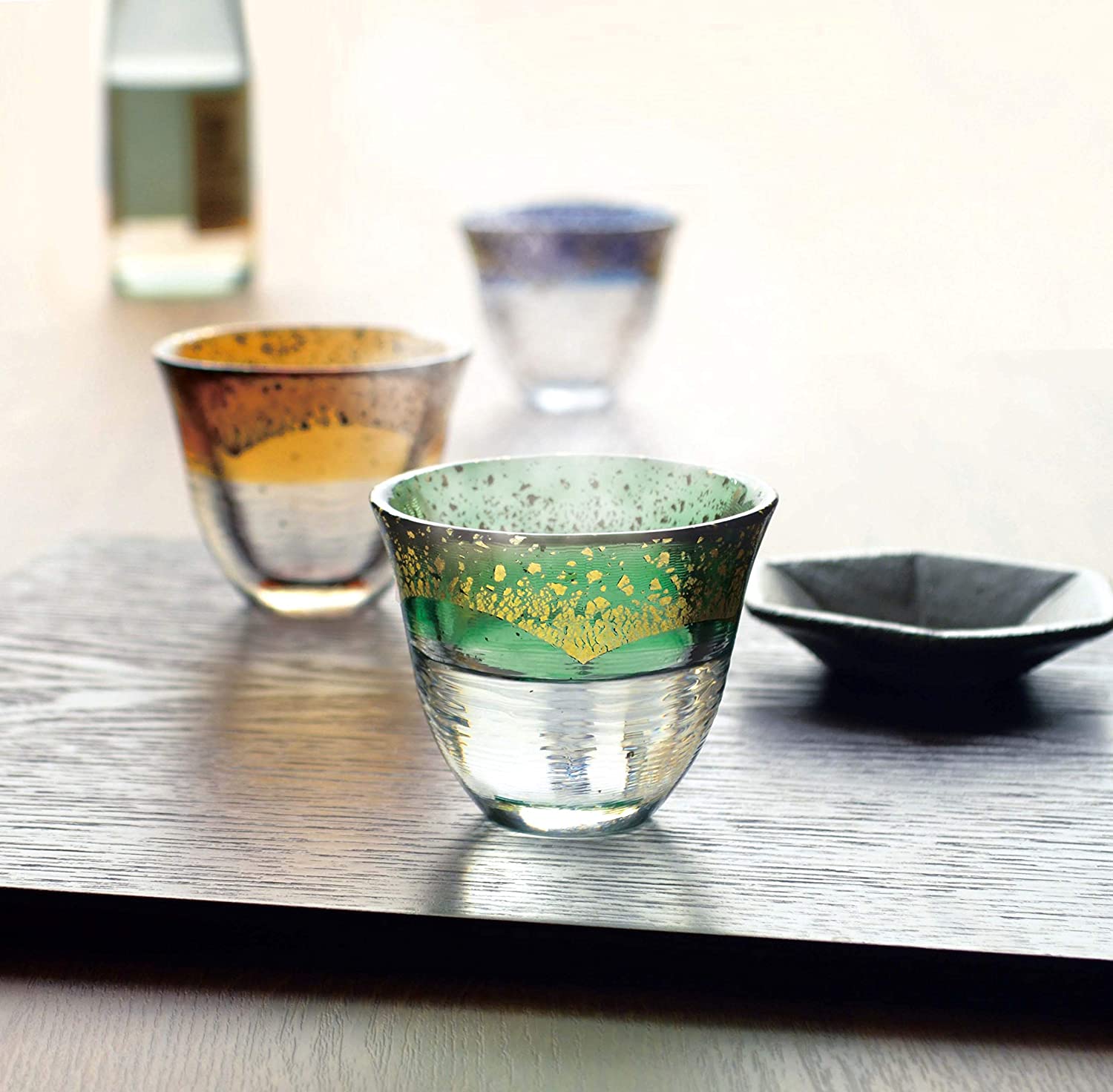 (預訂｜全港免運) 日本製 東洋佐佐木 Toyo-Sasaki Glass 燗酒 金箔清酒玻璃杯 (75ml)【約10-15個工作日內寄出】