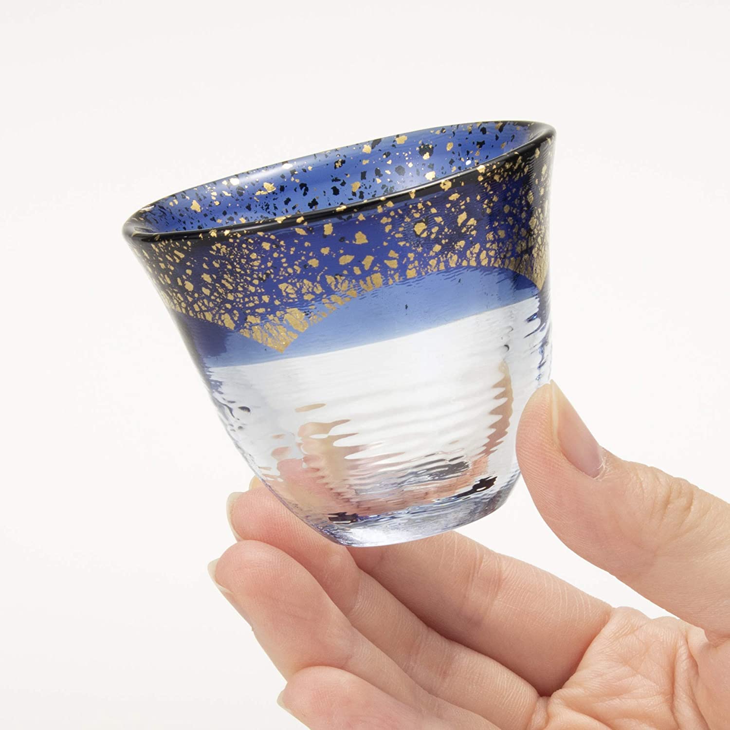 (預訂｜全港免運) 日本製 東洋佐佐木 Toyo-Sasaki Glass 燗酒 金箔清酒玻璃杯 (75ml)【約10-15個工作日內寄出】