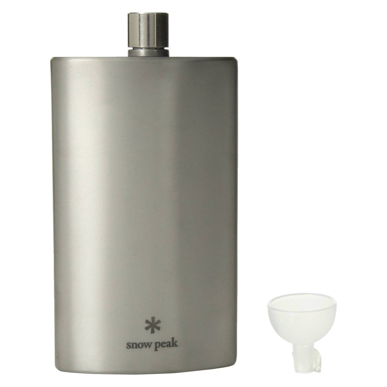 (預訂｜全港免運) 日本 Snow Peak Titanium Flask M 鈦金屬方形 酒瓶/酒壺 T-012 (140ml)【約10-15個工作日內寄出】