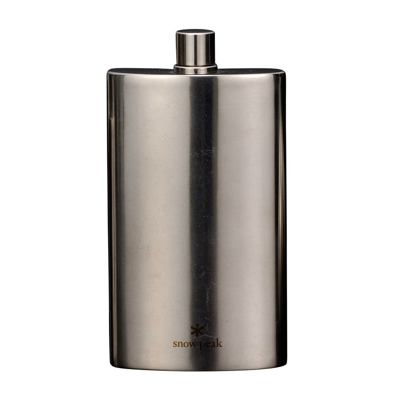 (預訂｜全港免運) 日本 Snow Peak Titanium Flask L 鈦金屬方形 酒瓶/酒壺 T-013 (170ml)【約10-15個工作日內寄出】