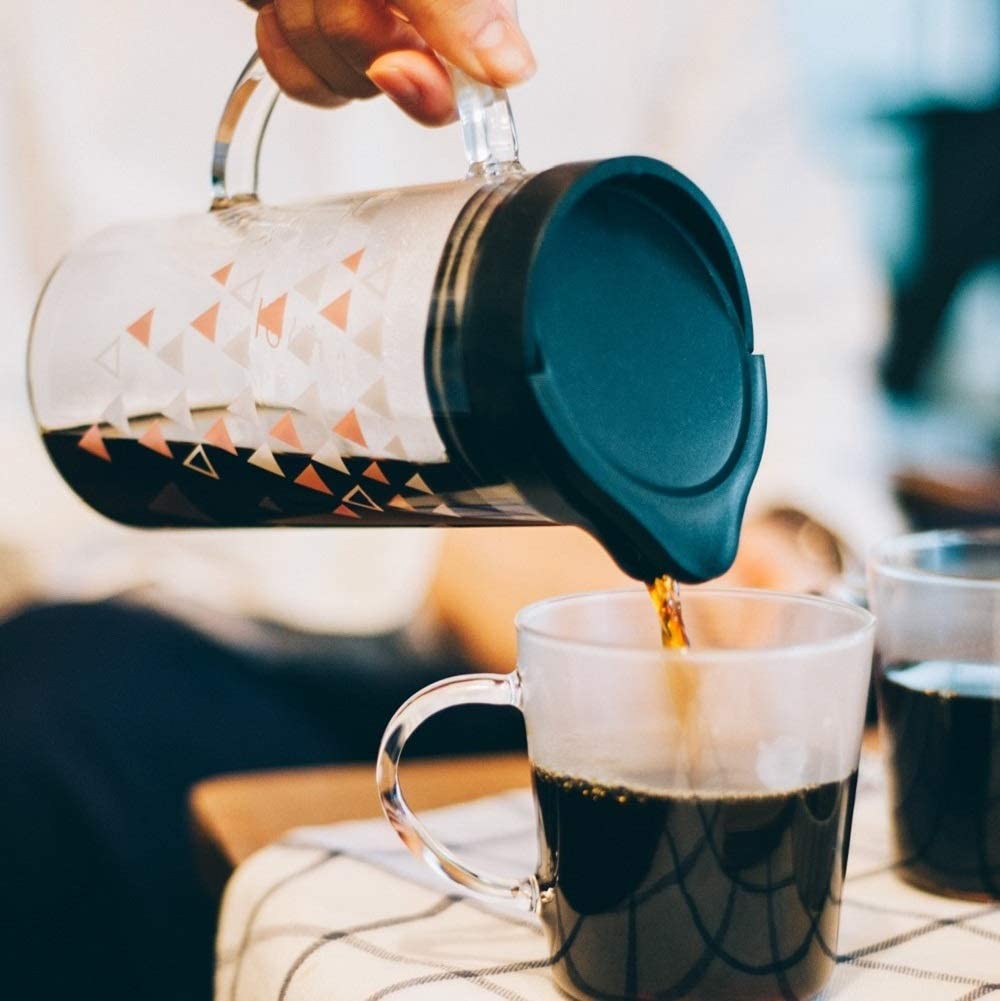 (預訂｜全港免運) HARIO V60 透明膠濾杯 壼身冷熱變色 咖啡壺組套裝 (1-4杯) VDSS-3012-B【平行進口 約10-15個工作日內寄出】】